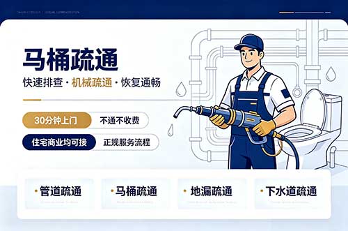 江陵马桶疏通