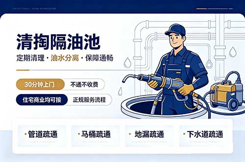 江陵清掏隔油池